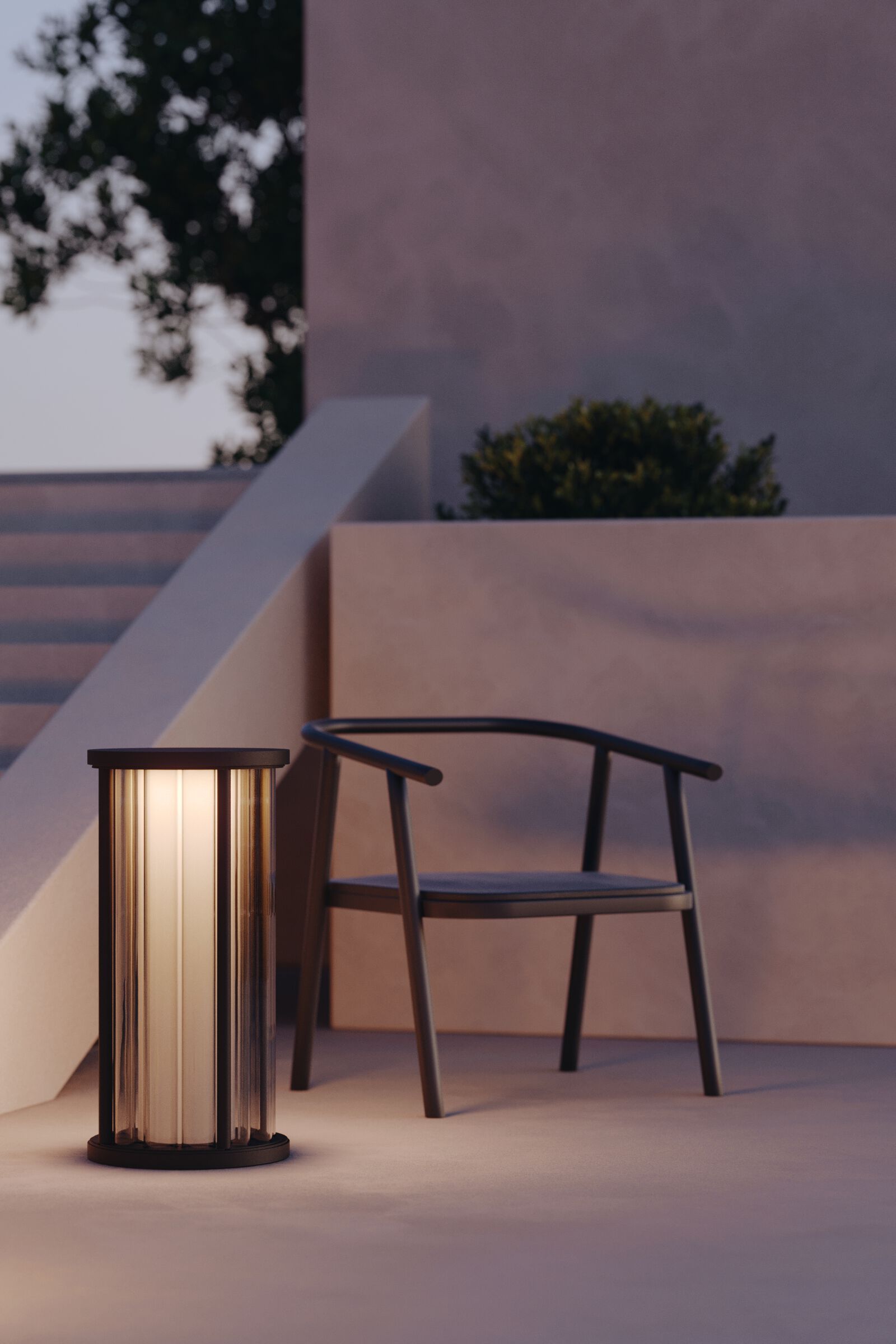 Напольная лампа из стекла Rakumba Ion ARCH-00029683 - Вид №8