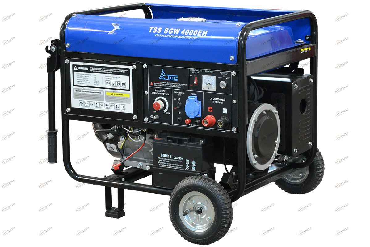 Бензиновая электростанция с функцией сварки TSS SGW 4000EH Santreyd sun-id-1031610