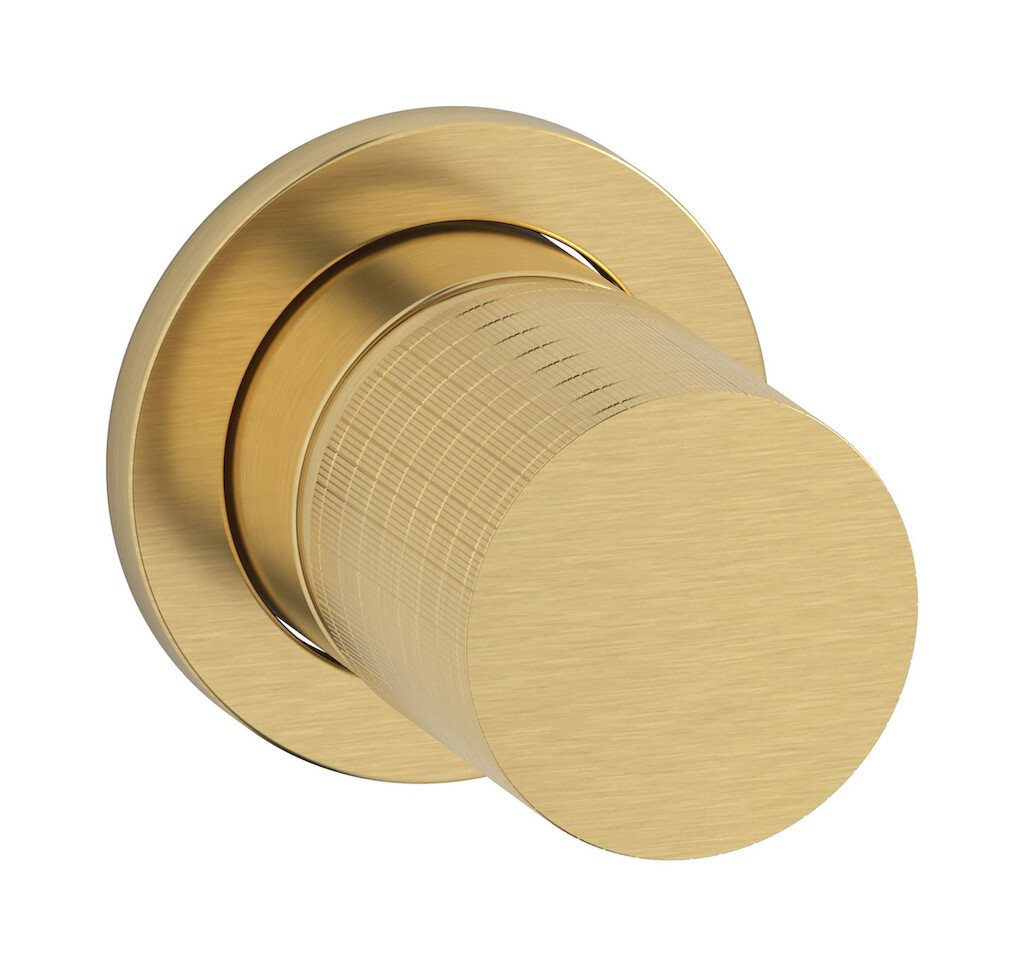 Внешние части встроенного смесителя на 1 потребителя WE ARE IB ga305os Brushed Gold Gatsby