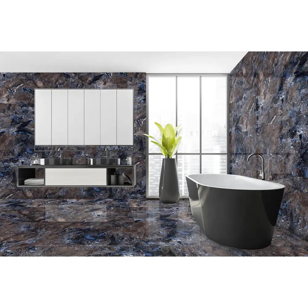 Глазурованный керамогранит Concord Natural 60x120 см 1.44 м² полированный цвет разноцветный Santreyd STLM-2131064 - Вид №1