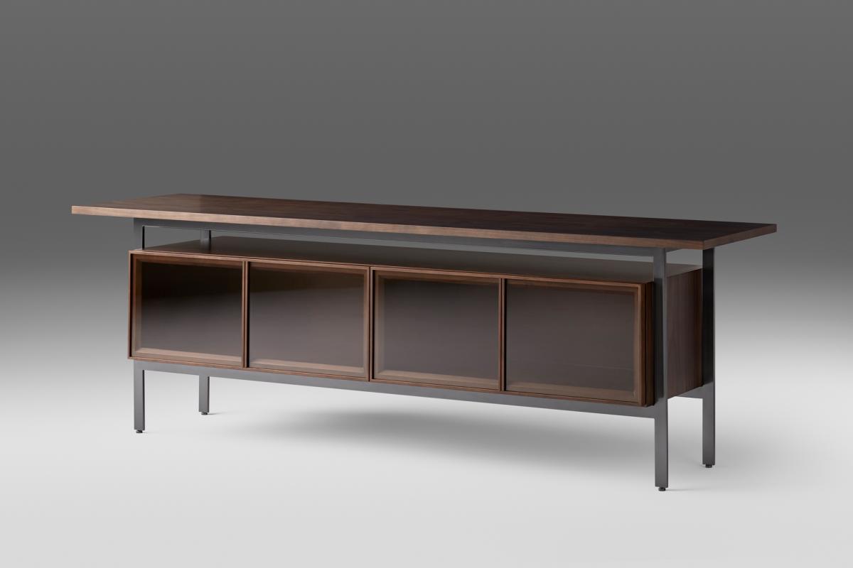 095686 Комод стеклянные двери Punt Mobles Chicago Santreyd - Вид №2