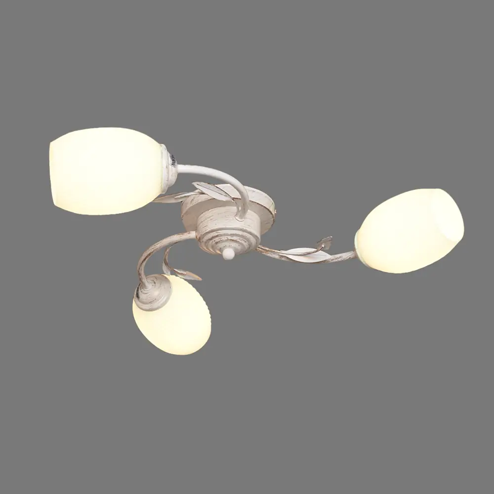 Люстра потолочная Escada Lily 1118, 3 лампы, 9 м², цвет белый STLM-2057834 - Вид №3