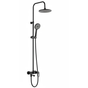 Душевая система Esko Catania STC01B со смесителем 3 режима цвет черный матовый