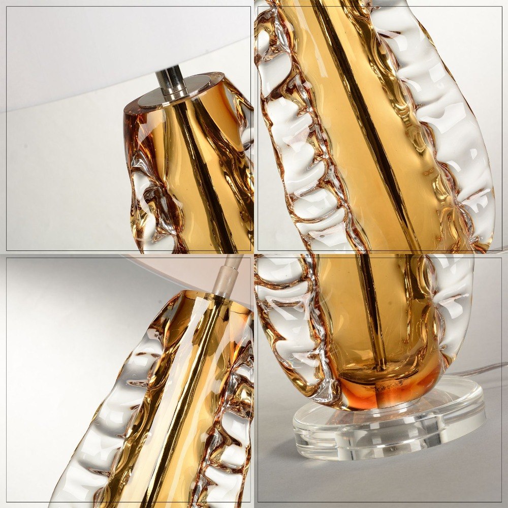 Настольная лампа 63х35 см янтарная Crystal BRTL3117 DELIGHT COLLECTION  00-3882447 Белый;желтый;прозрачный  - Вид №1