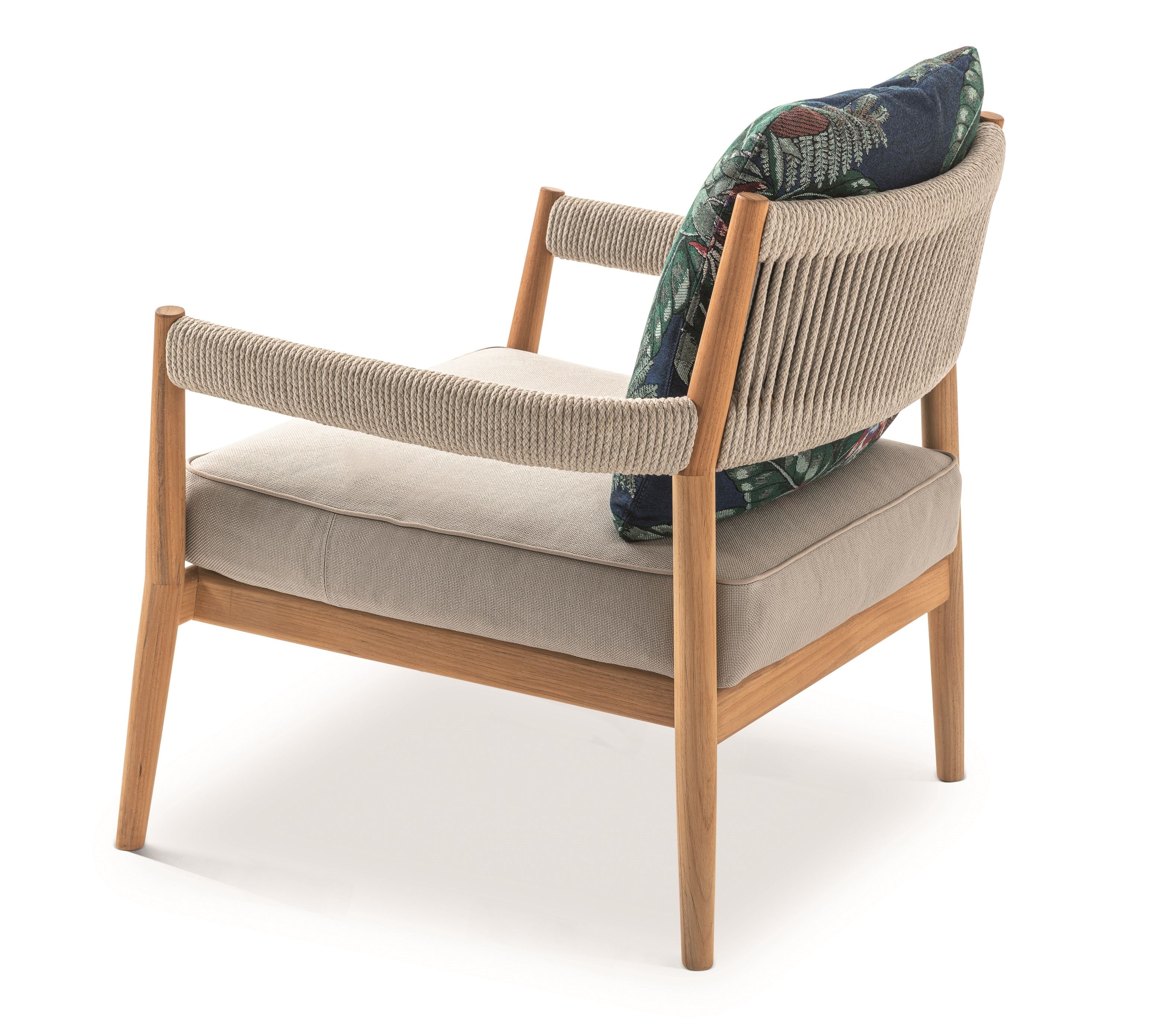 Ткань сад стул с подлокотниками CASSINA Dine Out ARCH-00031272 - Вид №2