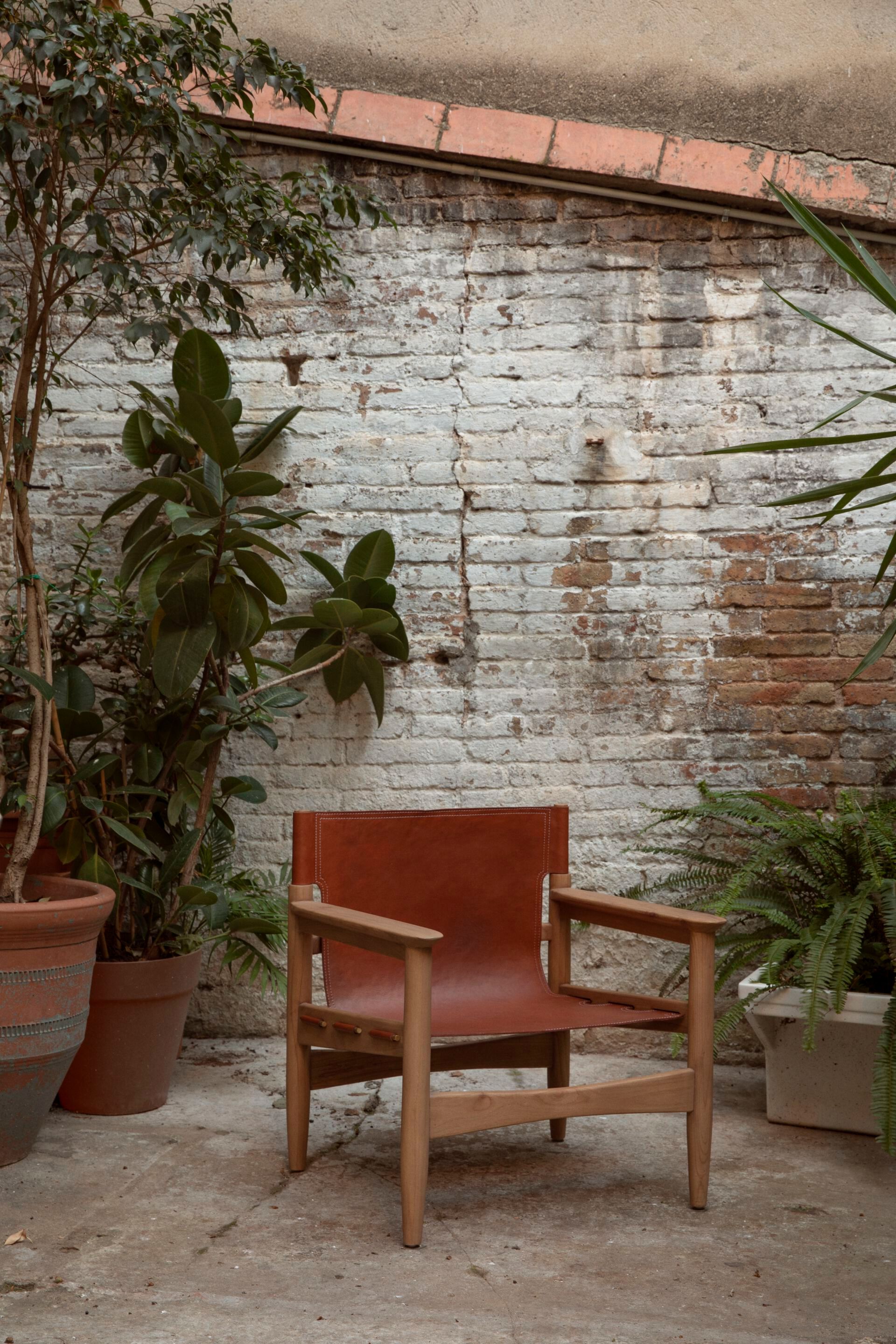 Кожаное кресло с подлокотниками Pilma ZANZIBAR ARCH-00087166 - Вид №6