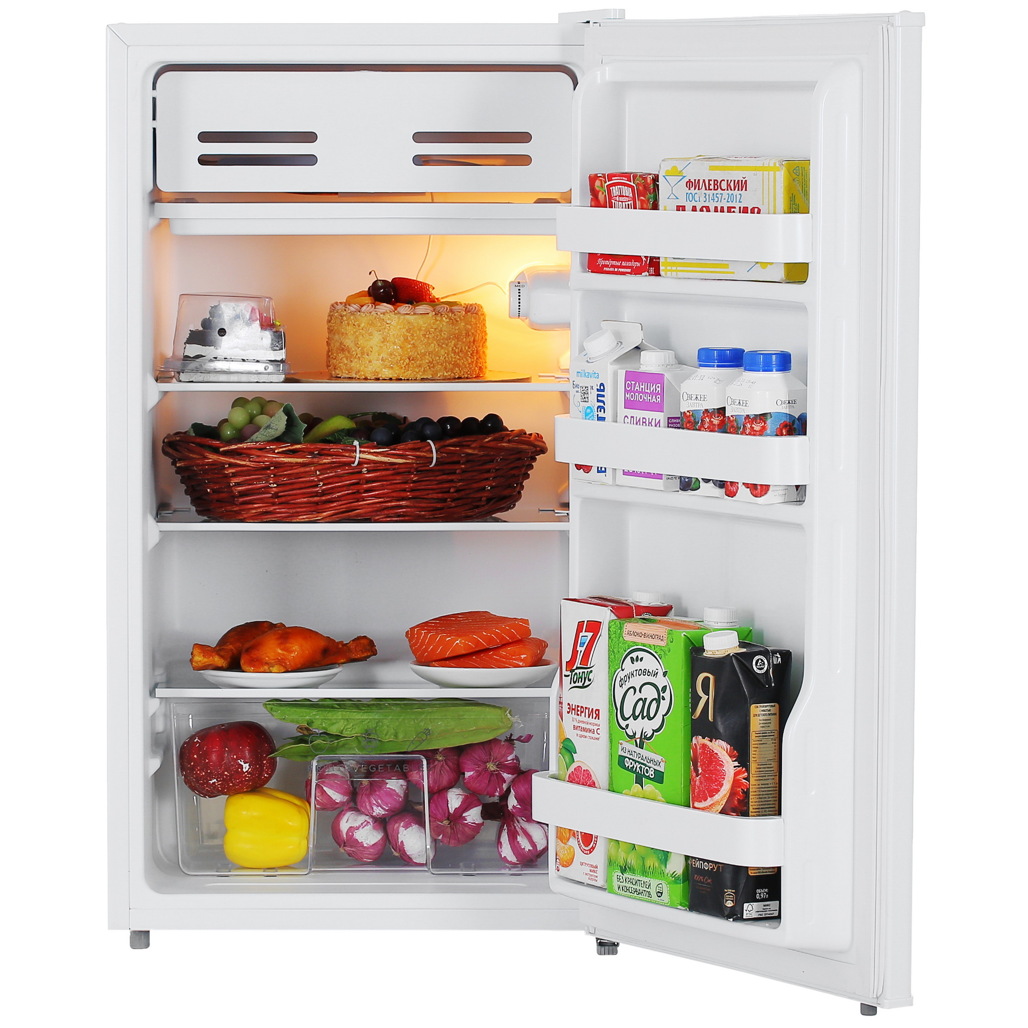 9062983 Холодильник компактный   Бирюса 95 белый STDN-0116181 - Вид №5