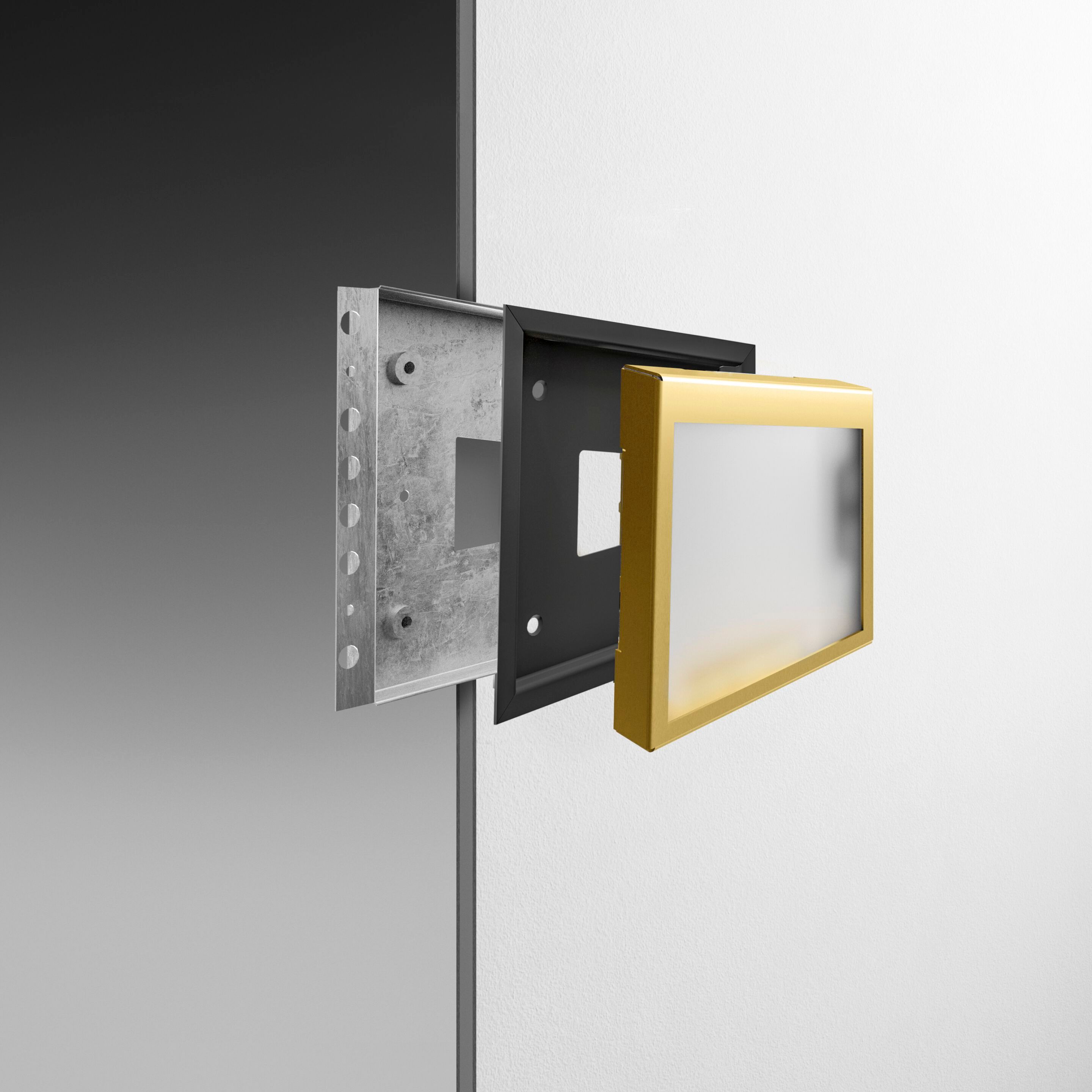 Металлический настенный светодиодный прожектор ZAVA SCHEGGE ARCH-00021013 - Вид №1