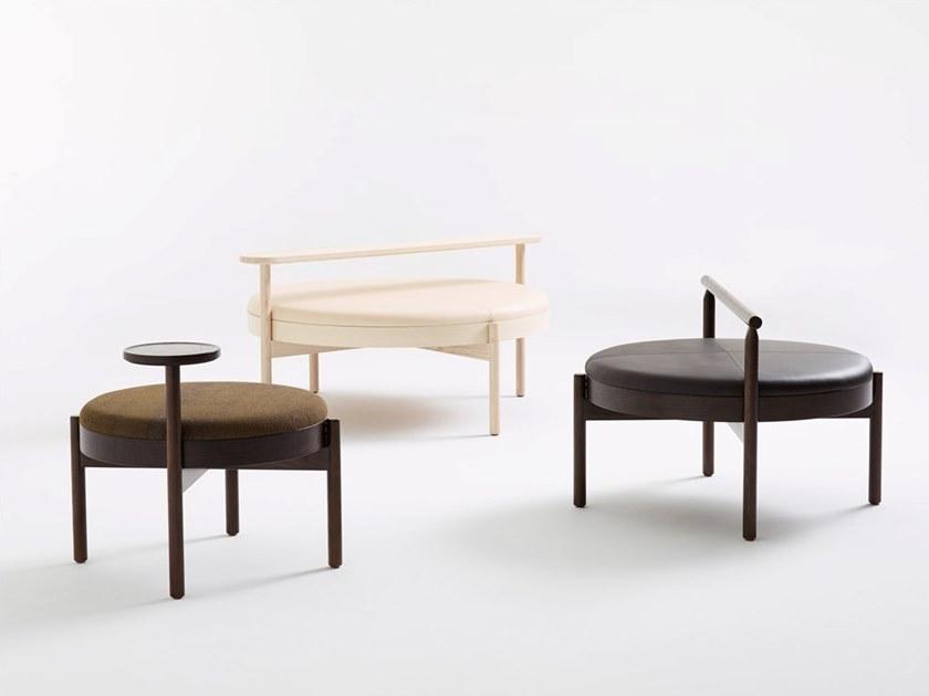 Karl Andersson Мягкая круглая скамья из массива дерева sun-id-1352882 - Вид №3