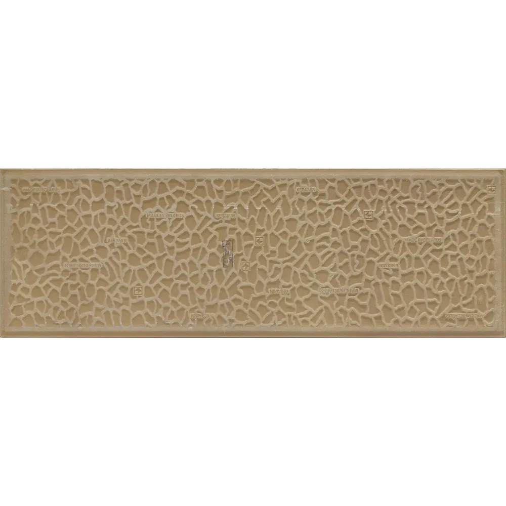 Плитка настенная Керамин Эдда 7Д рельеф 75x25 см 1.69 м² цвет белый STLM-2008508 - Вид №3