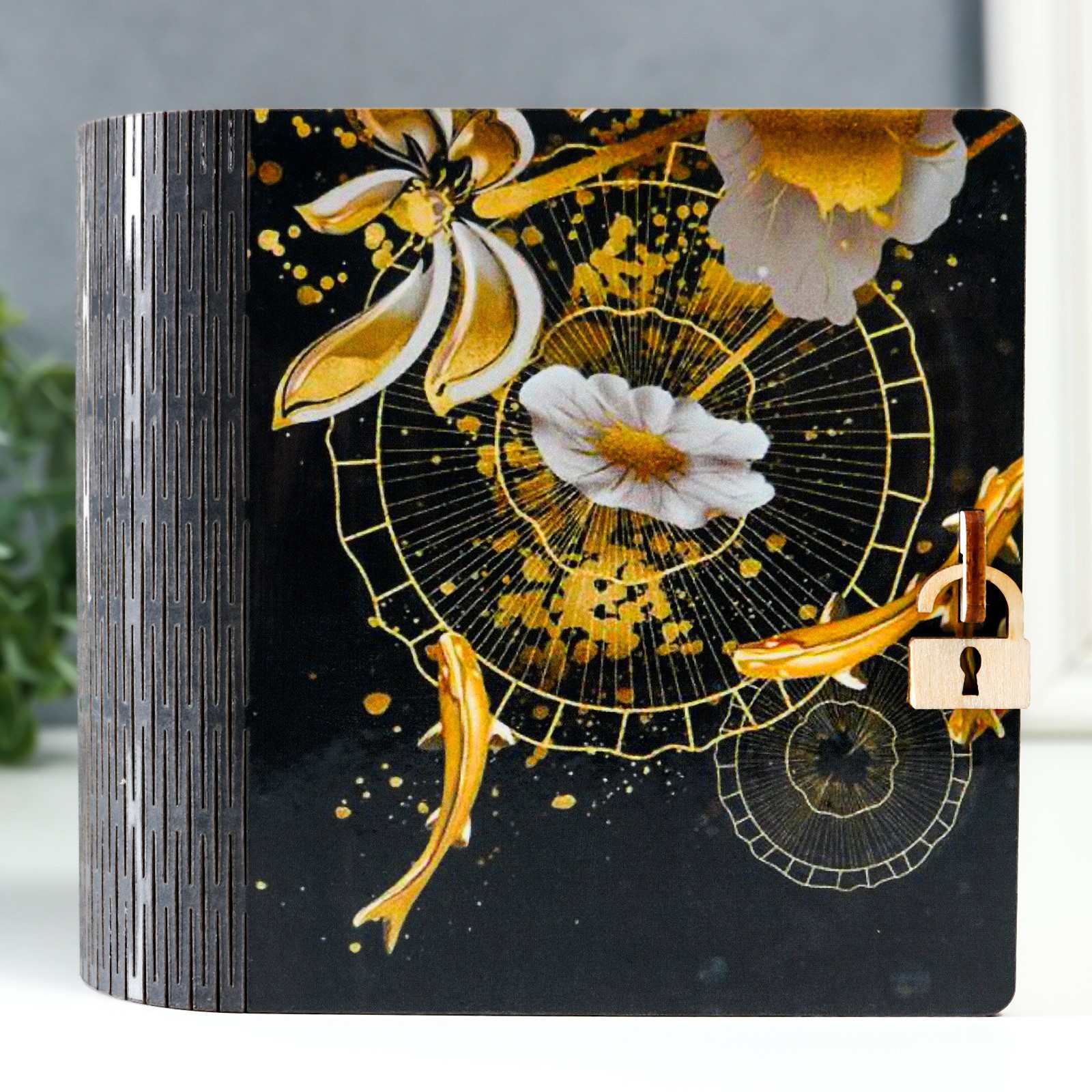 90503467 Шкатулка-книга "Рыбёшки" 14х14 см SIMALAND STLM-0256076