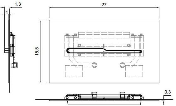 Antonio Lupi Design Кнопка смыва для унитаза Antoniolupi sun-id-1424826 - Вид №6
