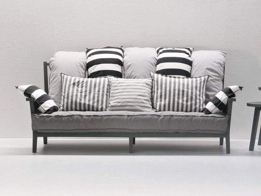 Gervasoni 3-х местный тканевый диван Gray sun-id-1396661 - Вид №2