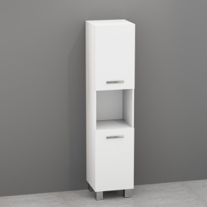 992130 Шкаф коллона напольный 40x38x179 40 см цвет Белый бархат Kerasan Aquadom Италия