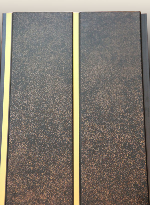 Панель ПВХ Гранит золотой софитто "2" 240мм DEKOR PANEL DP153