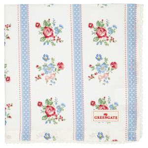 COTNAPWLEVI0108 Салфетка Evie White 40х40 См Greengate SS2021