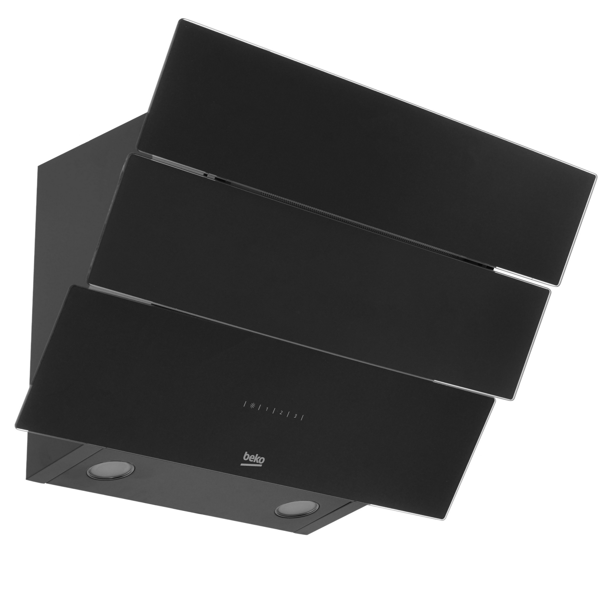 8164110 Вытяжка наклонная Beko HCA 62640 B черный/черный STDN-0040688