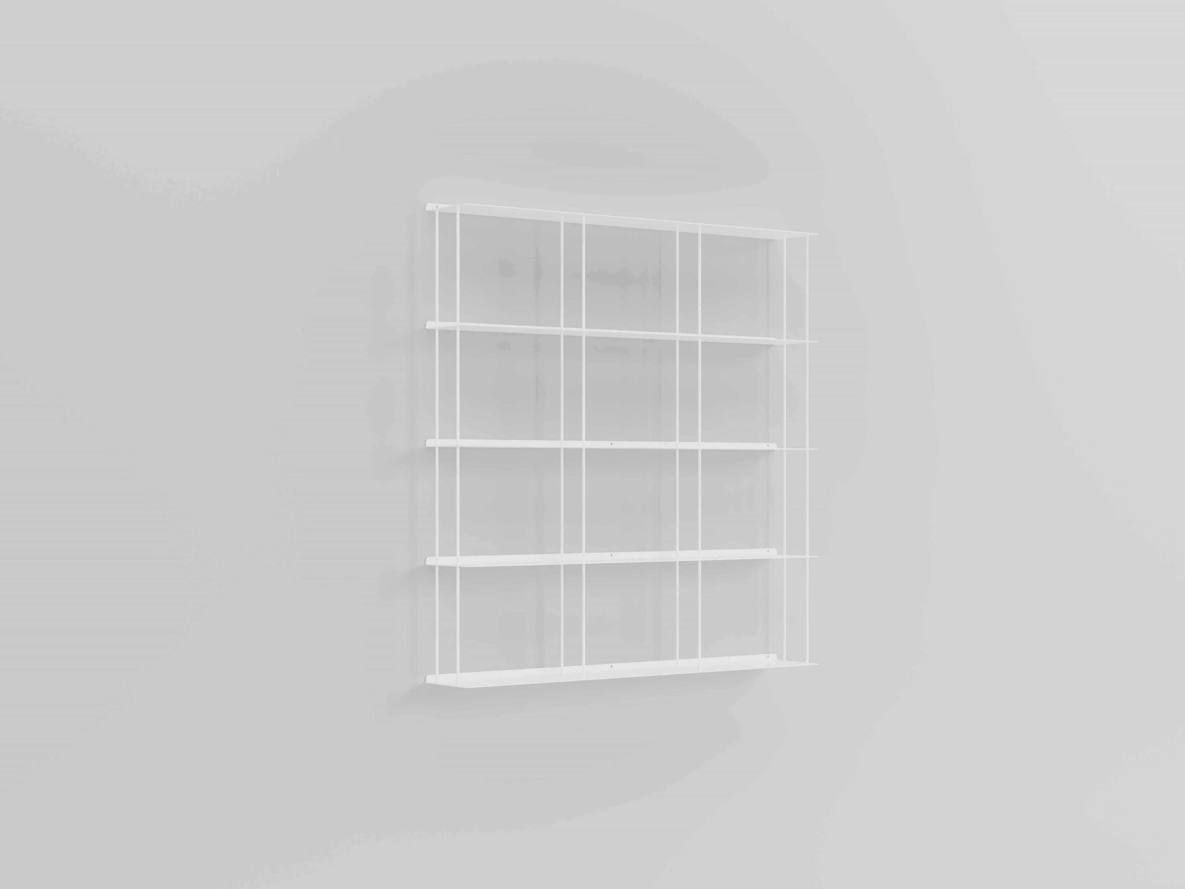 Алюминиевый секционный настенный книжный шкаф KRIPTONITE Krossing ARCH-00131150 - Вид №20