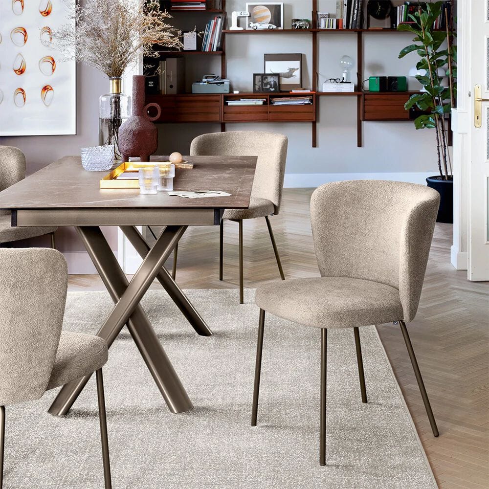 Тканевый стул с мягким сиденьем Connubia BETTY ARCH-00078604 - Вид №1