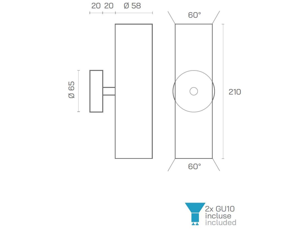 Алюминиевый настенный светильник Amarcords Tobe ARCH-00105761 - Вид №16
