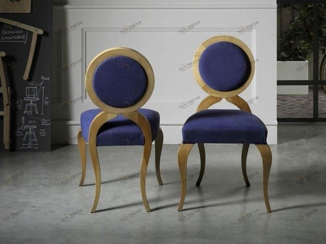 L'Ottocento Стул-медальон, обитый тканью sun-id-1451208