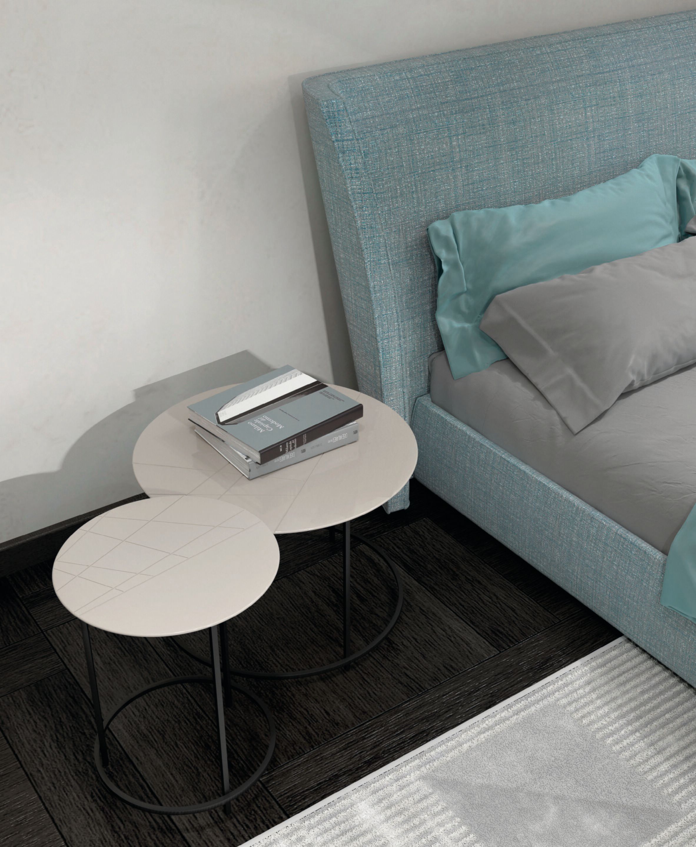 Журнальный столик с МДФ и барельефом и металлическим основанием Casamilano TWIST ARCH-00039395 - Вид №4