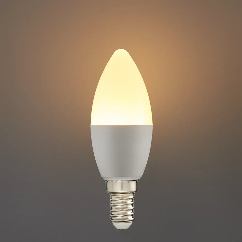 Лампа умная светодиодная Osram Smart Plus E14 220-240 В 5 Вт свеча матовая 470 лм изменение оттенков белого LEDVANCE STLM-2170055 - Вид №1