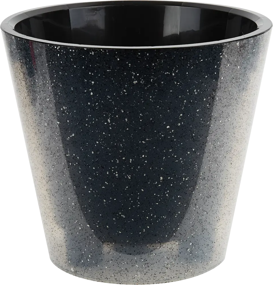 IDI LAND Кашпо London светло-серое с двойными стенками 83994181