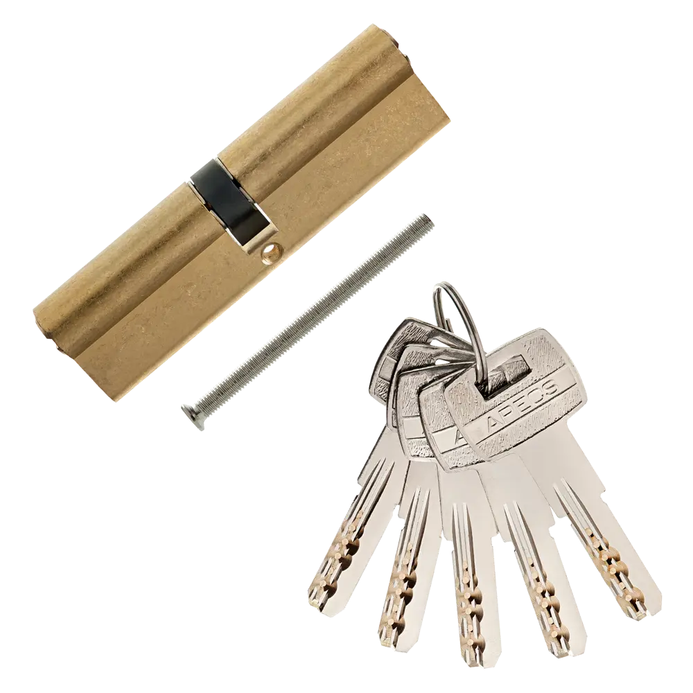 Цилиндр Apecs SM-100(35/65)-NI, 35x65 мм, ключ/ключ, цвет никель ЦИЛИНДР APECS SM-100(35/65)-NI КЛЮЧ-КЛЮЧ STLM-2049753 - Вид №1