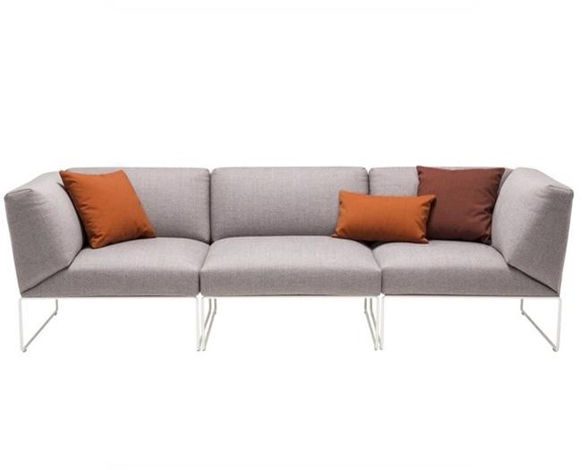 Andreu World Модульный диван на санках из ткани Siesta outdoor Sf4750/ 51 / 55 - Вид №1