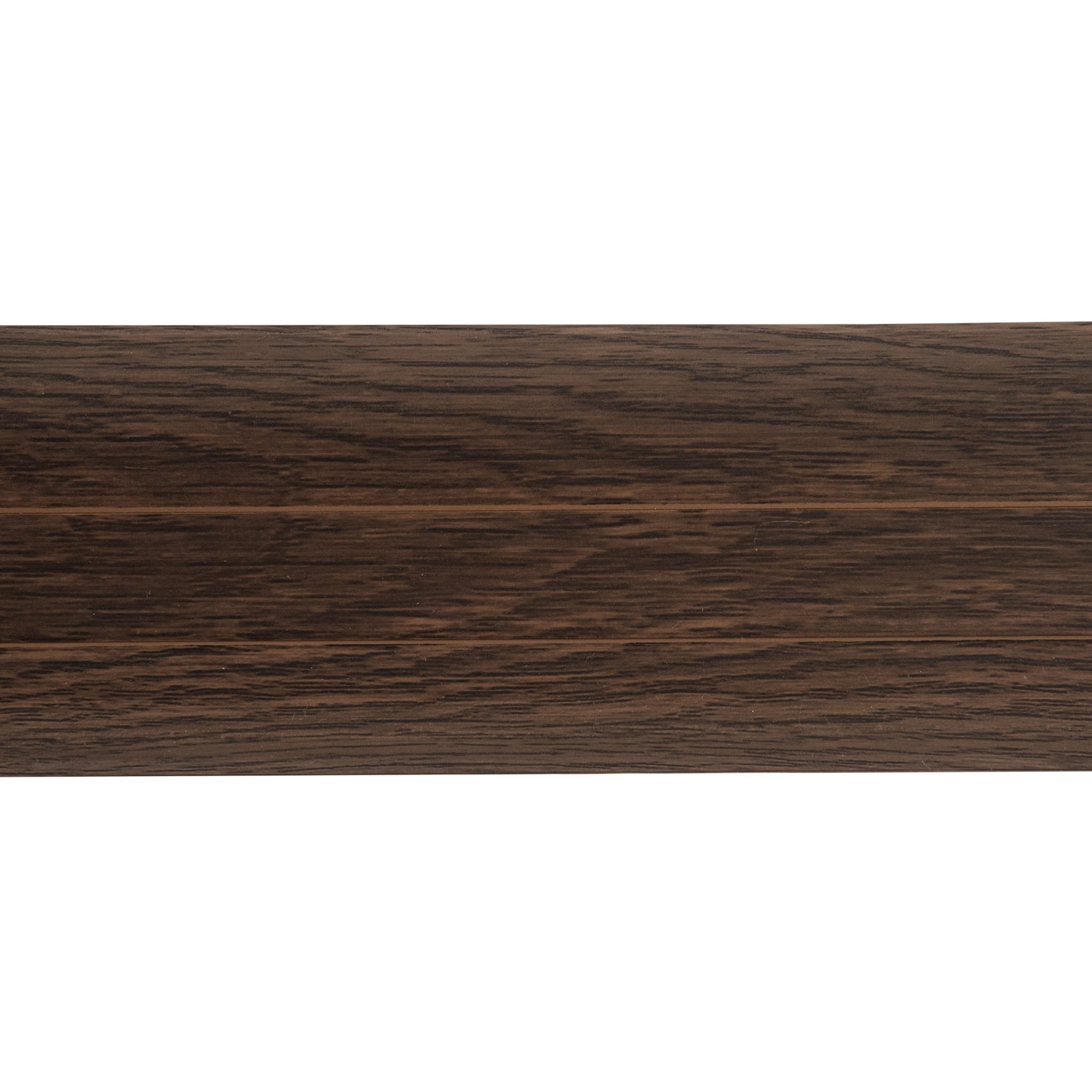 82557127 Плинтус напольный ПВХ «Дуб шоколад» высота 62 мм, длина 2.5 м Santreyd  - Вид №1