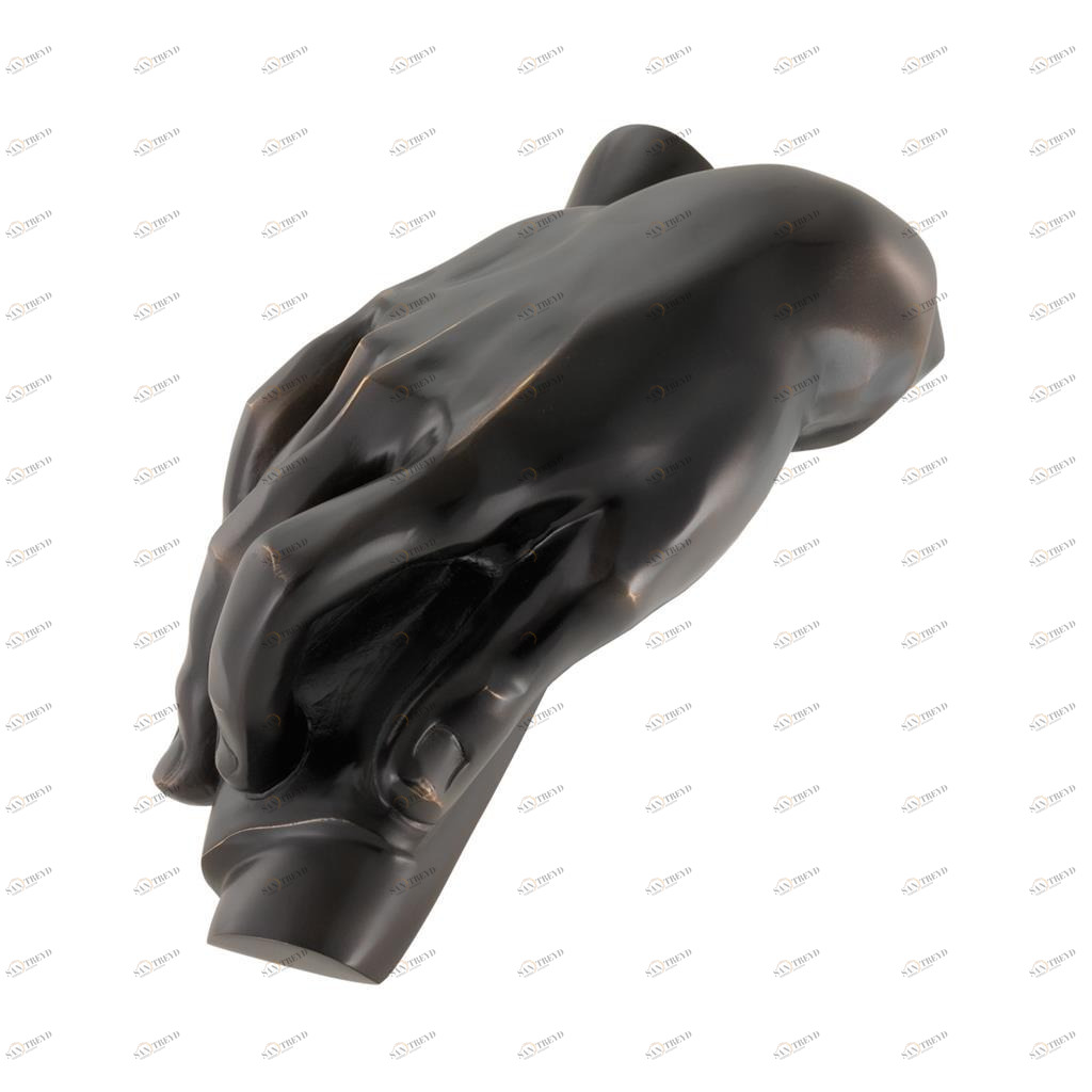 Статуэтка декоративная металлическая 11х28 см черная Museo EICHHOLTZ EICHHOLTZ 059697 Бронза;черный 