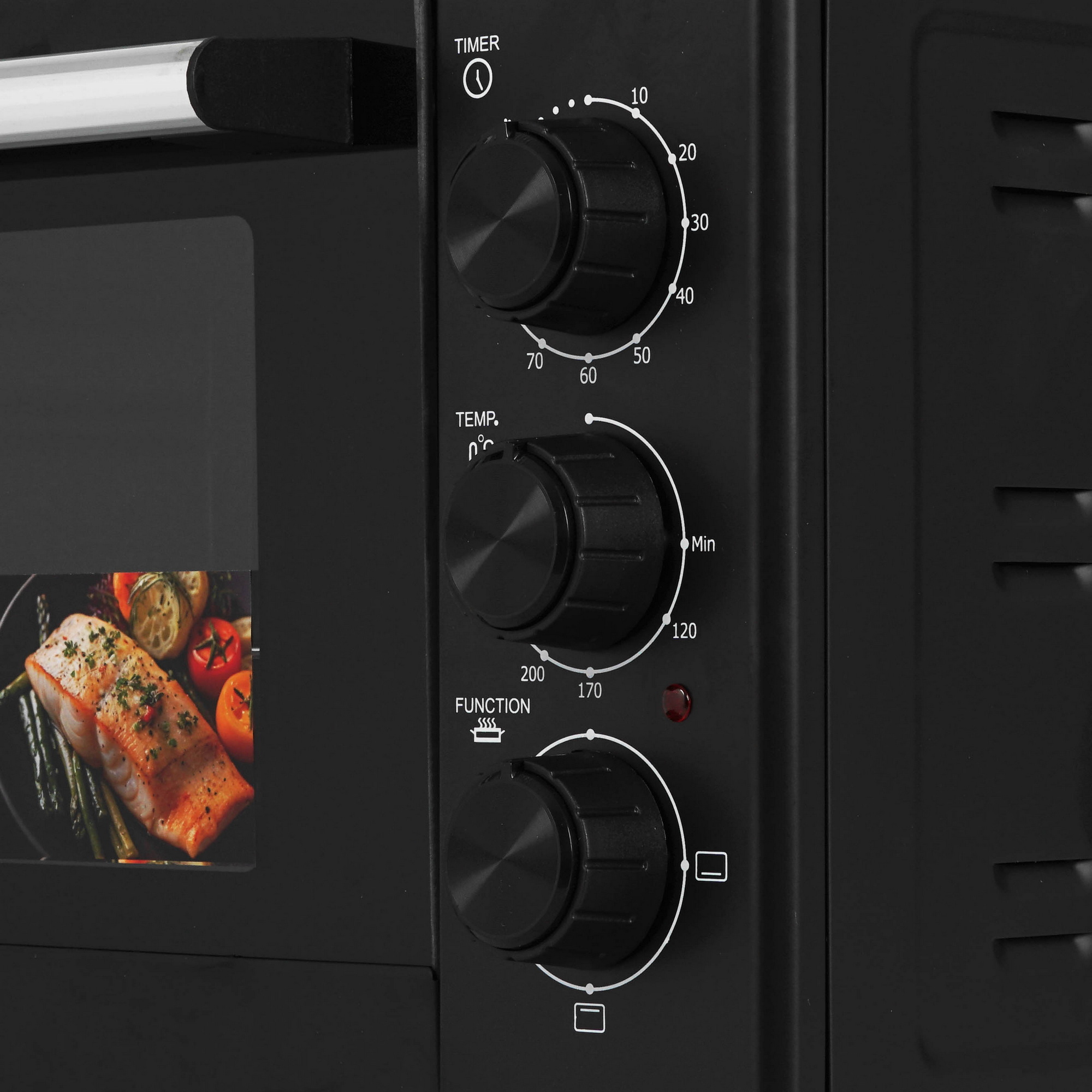 9229281 Мини-печь Kraft KF-MO 270 черный STDN-0142635 - Вид №3