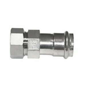 Муфта разборная H-пресс 18 x 1/2" нержавеющая сталь IBP
