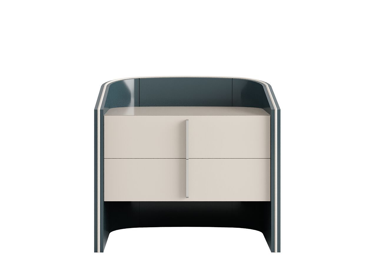 Деревянная тумбочка с ящиками Casa Magna CORALINA I ARCH-00043466 - Вид №2