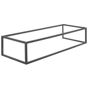 Кронштейн подвесной для столешницы 995х450х250 см цвет чёрный