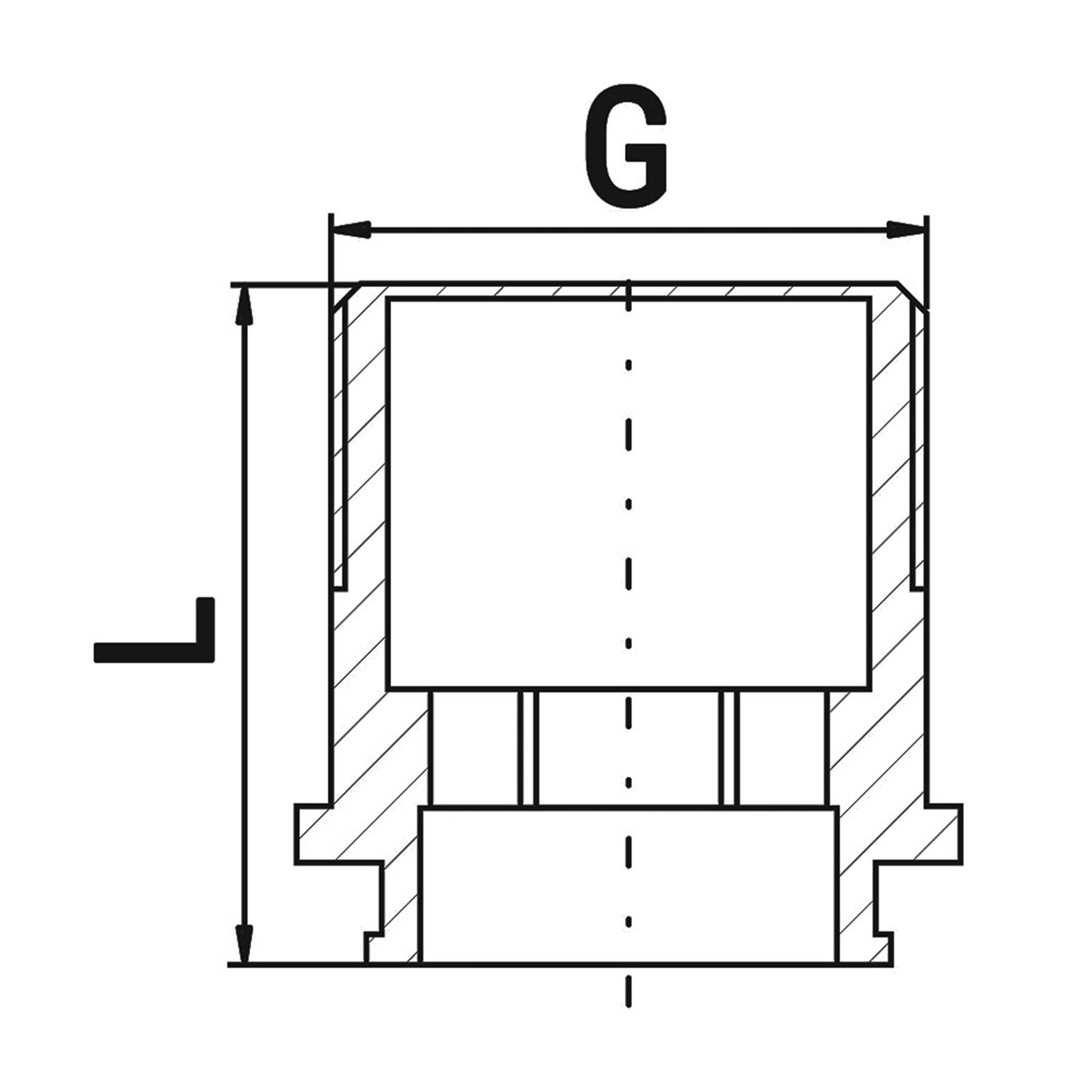 VF.061.000.034 Valfex Штуцер соединительный для радиаторного шарового крана  - Вид №1