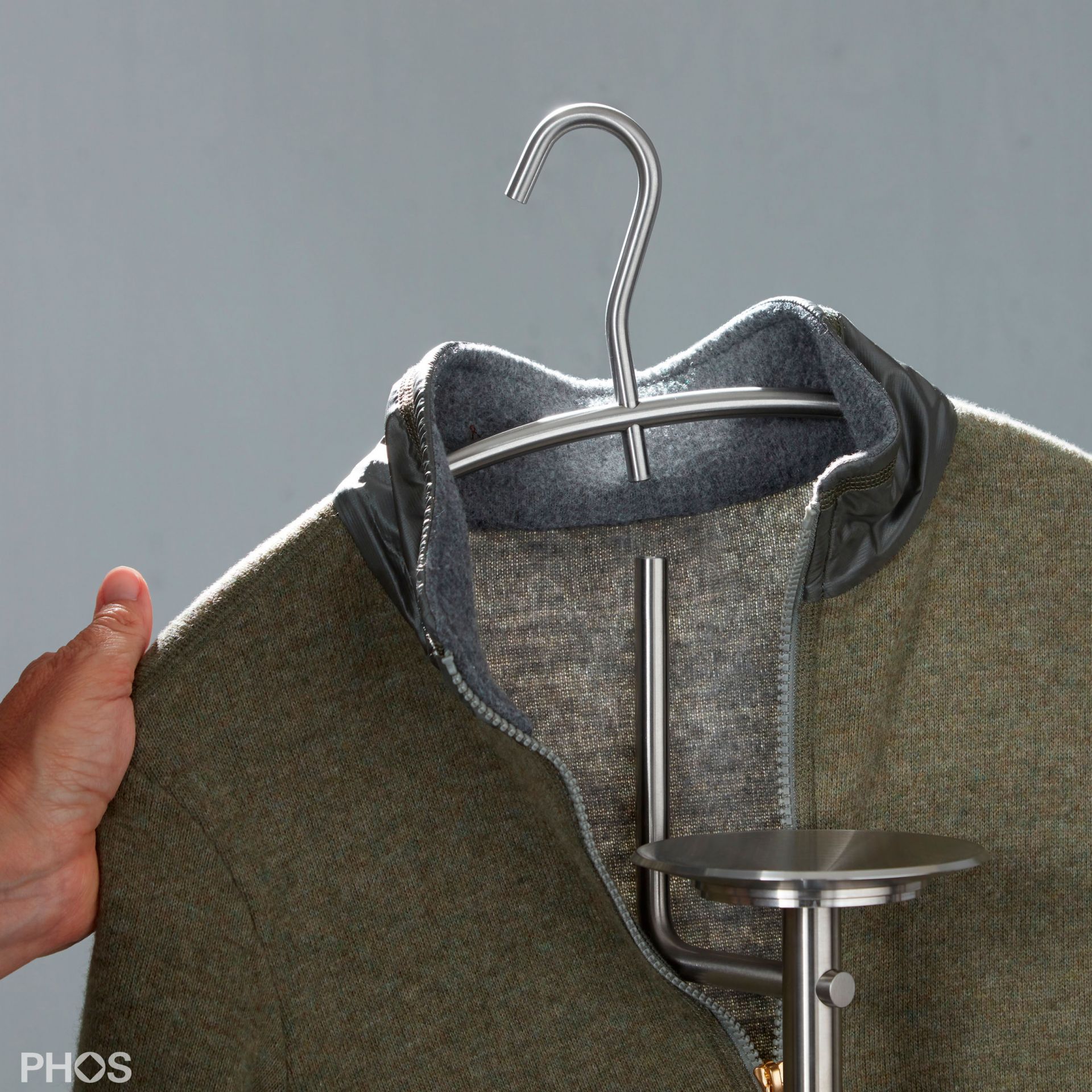 GSDSBE Стойка Valet, опорная плита: нержавеющая сталь. PHOS  - Вид №1