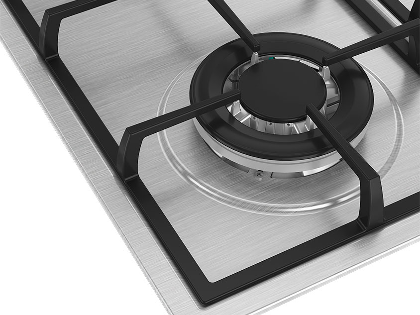 9106610 Газовая варочная поверхность Hotpoint HGMT 642 W IX STDN-0047909 - Вид №5