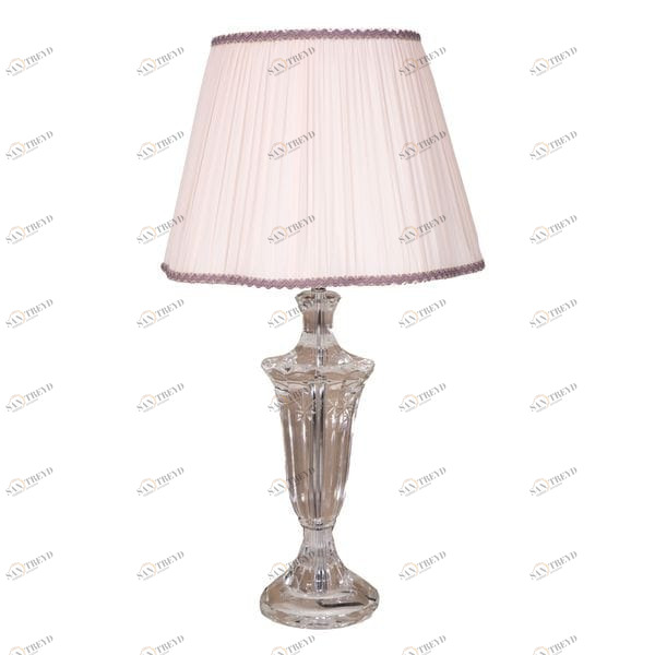 Лампа настольная GRACE AM017 UNICO ВАЗА 255259 Прозрачный;розовый 