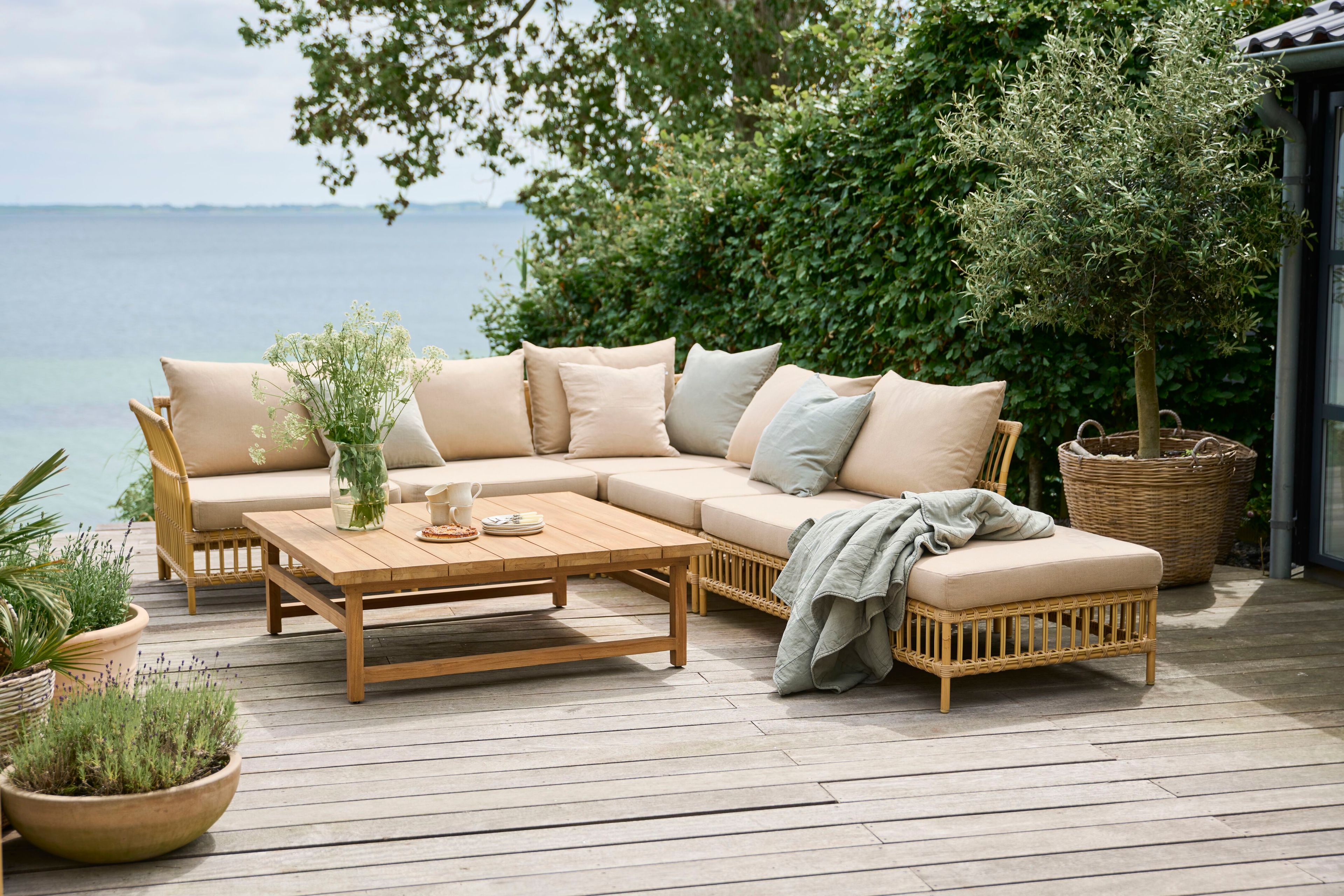 Садовый диван из Алу-ротанга и ArtFibre Sika Design Exterior ARCH-00028808 - Вид №1