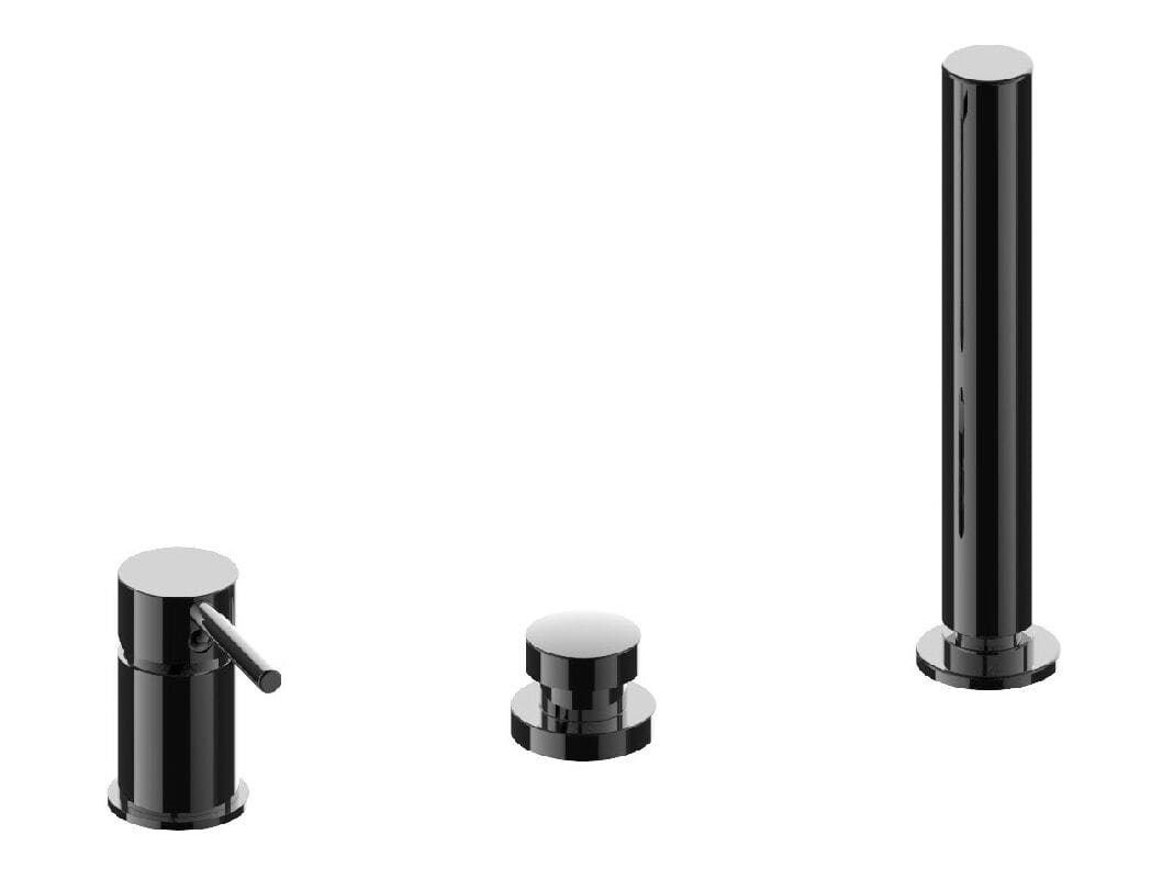 Встраиваемый однорычажный смеситель для ванны с ручным душем Rubinetterie Frattini Pepe XL ARCH-00054876