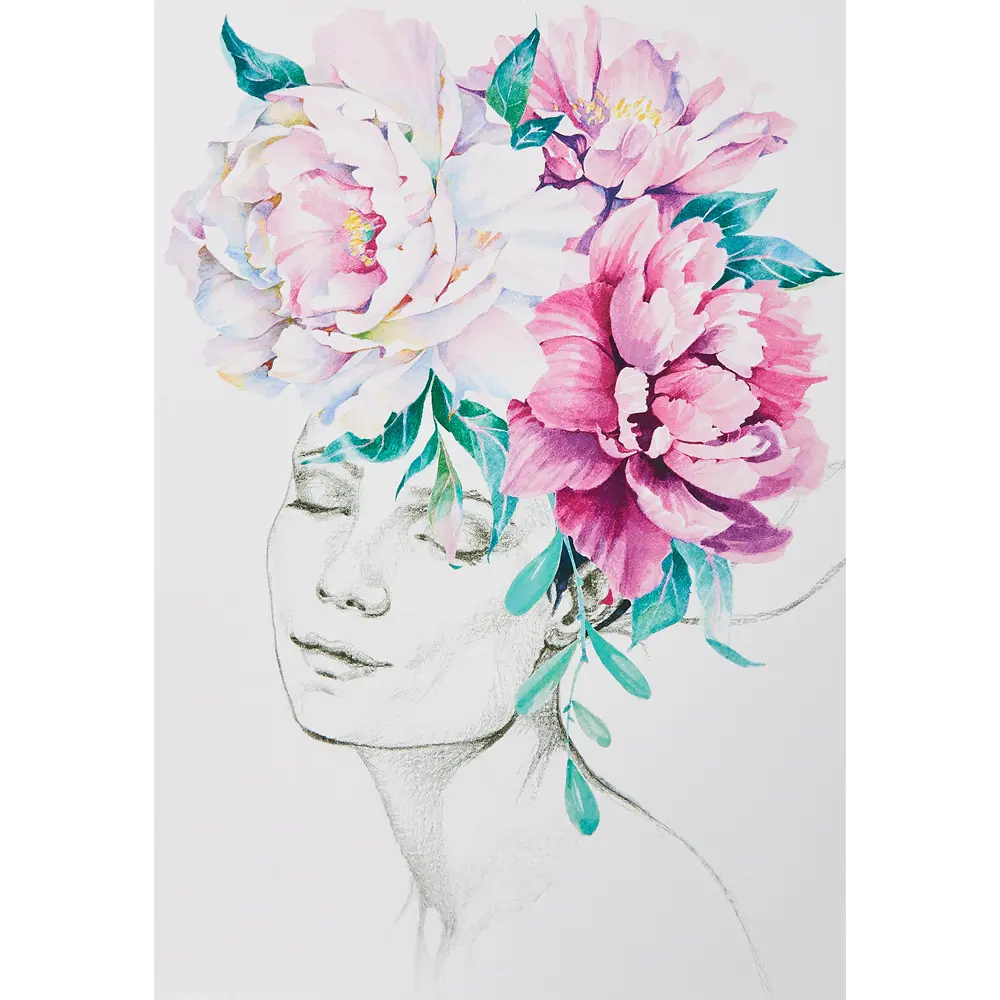 Постер Арт дизайн Расцветай! 21x29.7 см 2 шт STLM-2089744 - Вид №1