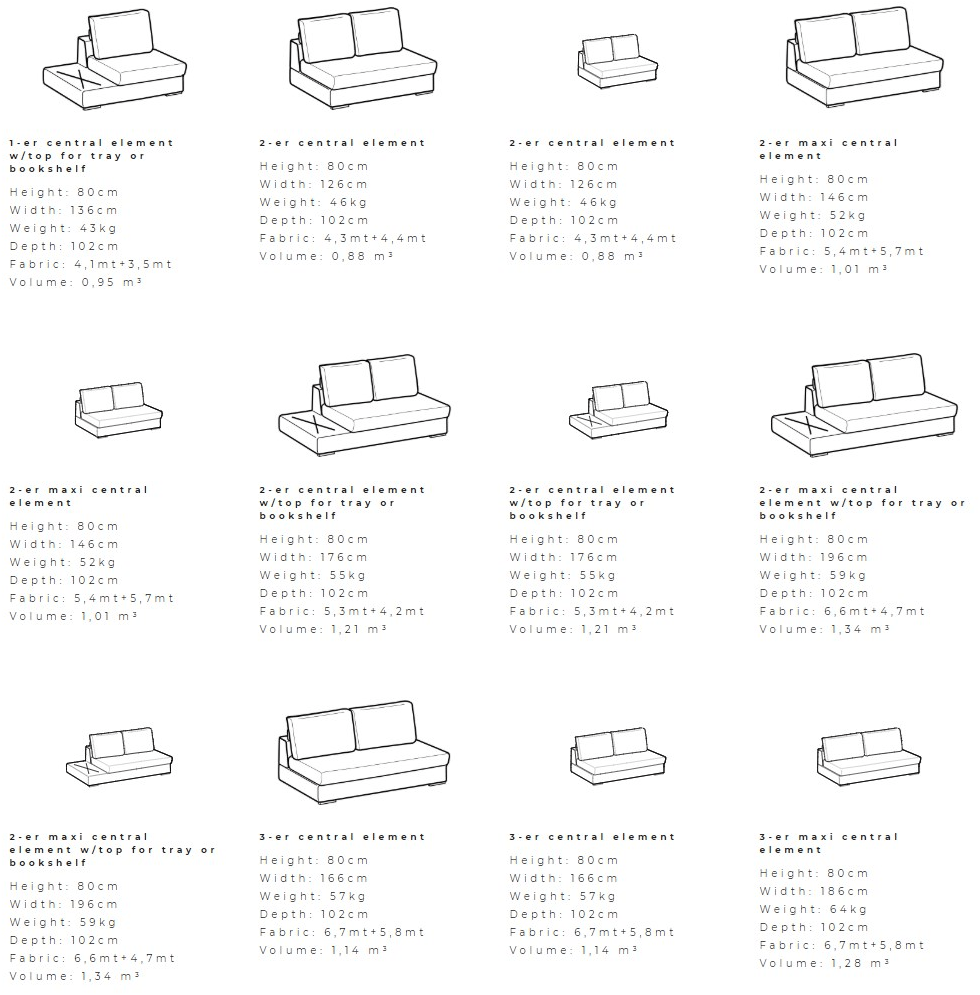 Ditre Italia Модульный угловой диван из ткани sun-id-1468371 - Вид №4