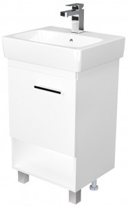 У76057 Тумба Tera 50Н 1д. Белый глянец 1 Marka TERA