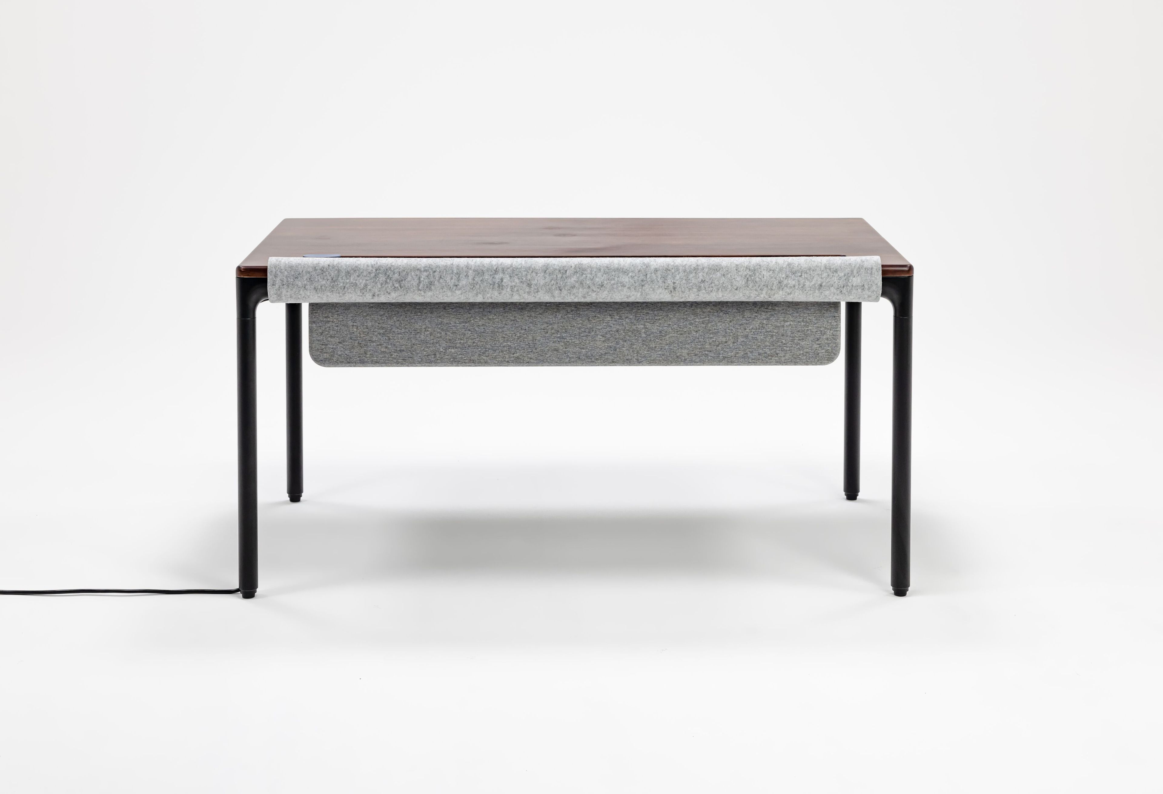 Стол с регулируемой высотой из грецкого ореха Beflo TENON PREMIUM ARCH-00051185 - Вид №1