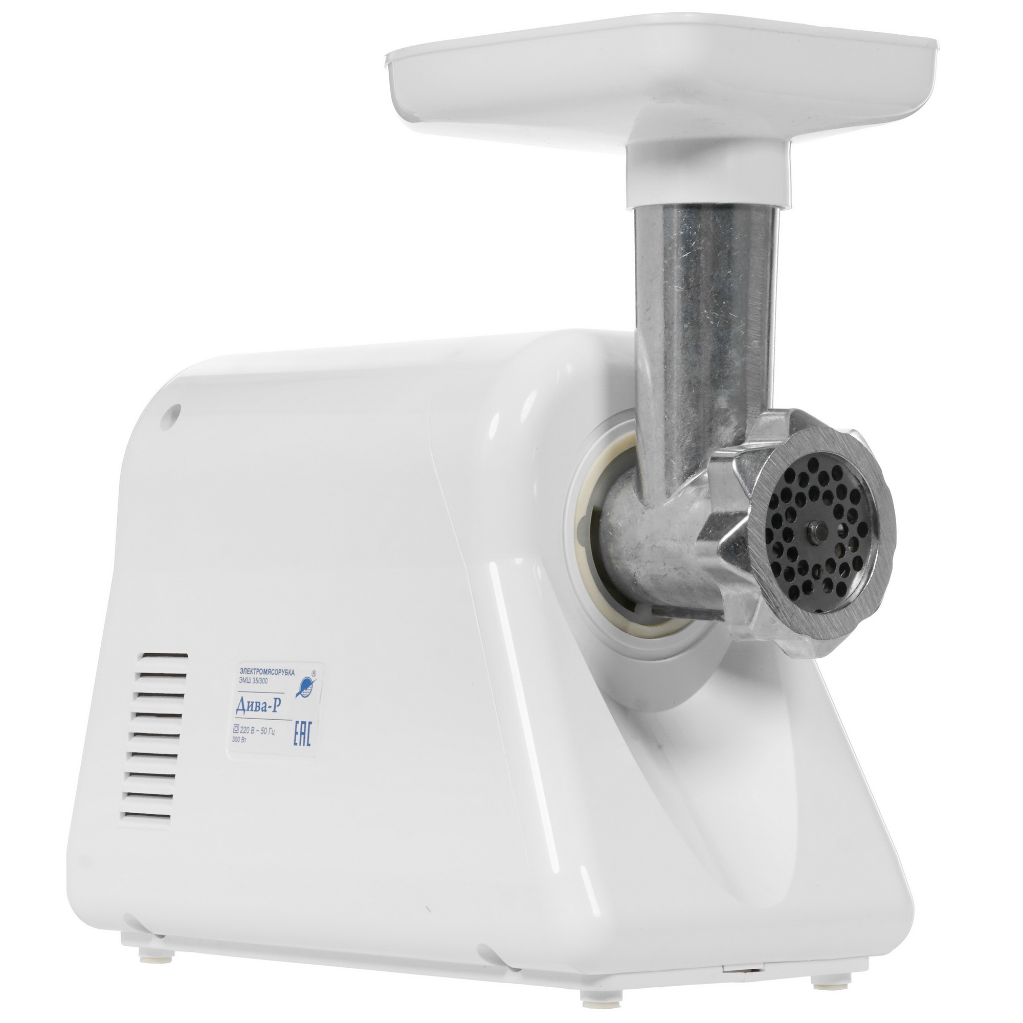1112222 Мясорубка электрическая Ротор ДИВА-р ЭМШ 35/300-4 белый STDN-0086528