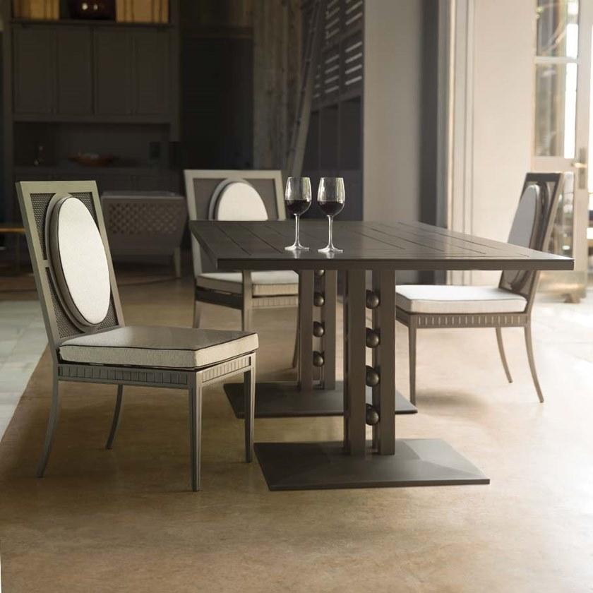 JANUS et Cie Стул из алюминия с порошковым покрытием и подлокотниками Savannah sun-id-1469934 - Вид №5