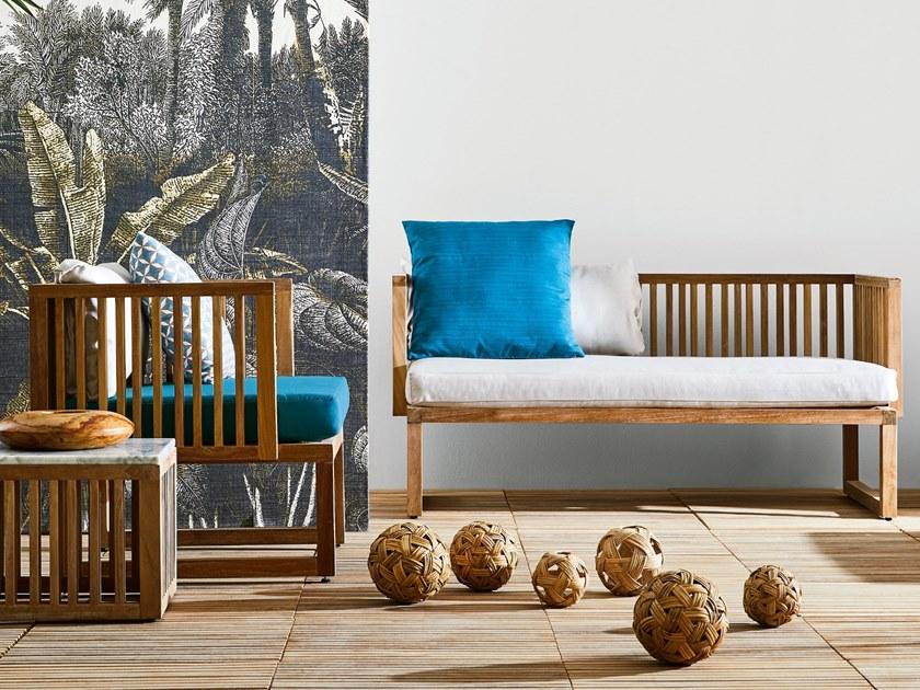 Il Giardino di Legno Садовый диван из тикового дерева Code Code0254 - Вид №3