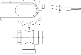 4310 26 00 MBA132Ротационные клапаны » Esbe серии MBA130  - Вид №1